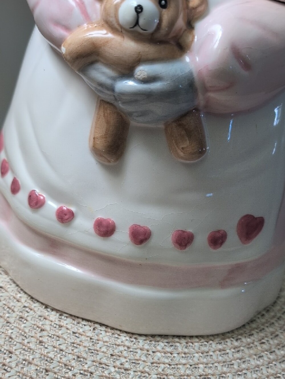 VTG 1990 House of Lloyd Melinda Mouse Cookie Jar Mouse - Picture 9 of 9
